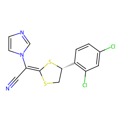 Chemical structure of Luliconazole Isomer 1