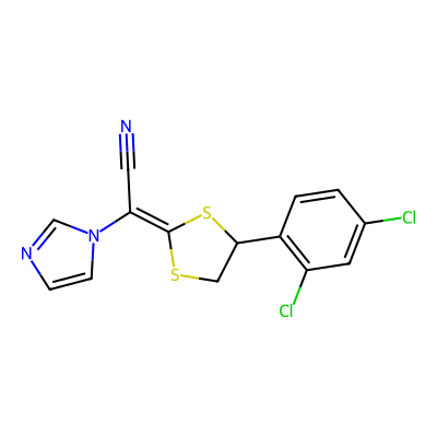 Chemical structure of Luliconazole Isomer 3