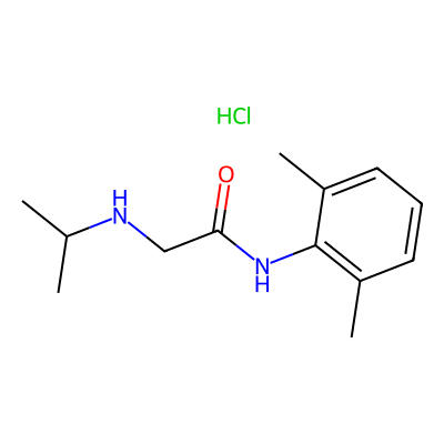 Chemical structure of Lidocaine EP Impurity G