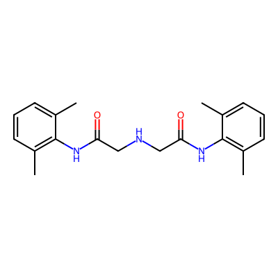 Chemical structure of Lidocaine EP Impurity E