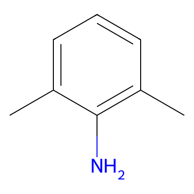 Chemical structure of Lidocaine Related Compound A