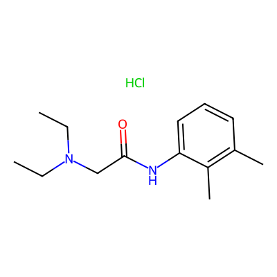 Chemical structure of Lidocaine EP Impurity F