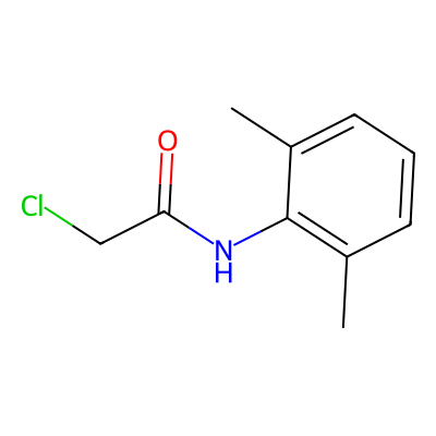 Chemical structure of Lidocaine Impurity H