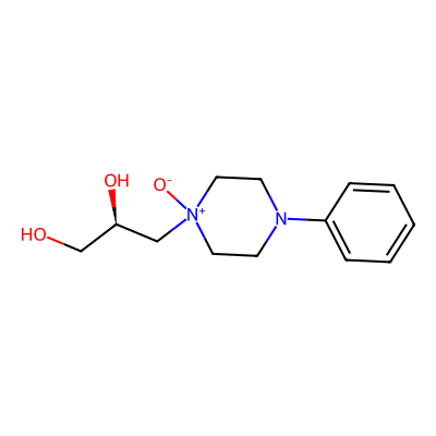 Chemical structure of Levodropropizine N-Oxide