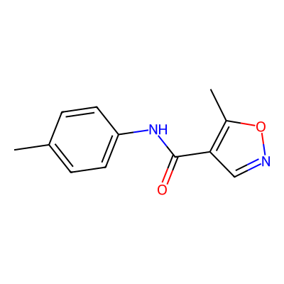 Chemical structure of Leflunomide EP Impurity G