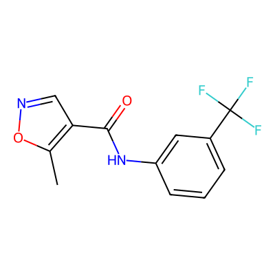 Chemical structure of Leflunomide EP Impurity C