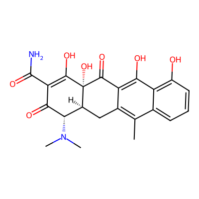 Chemical structure of Lymecycline Impurity C