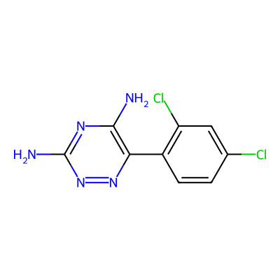 Chemical structure of Lamotrigine EP Impurity G