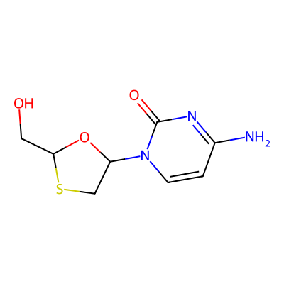 Chemical structure of Lamivudine EP Impurity B