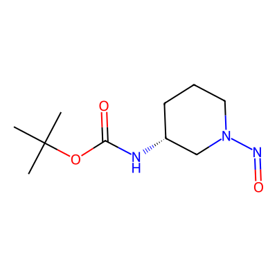 Chemical structure of N-Nitroso Linagliptin Impurity