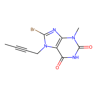 Chemical structure of Linagliptin Related Compound A