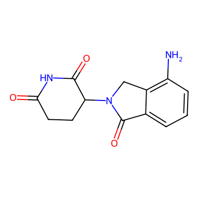 Chemical structure of Lenalidomide