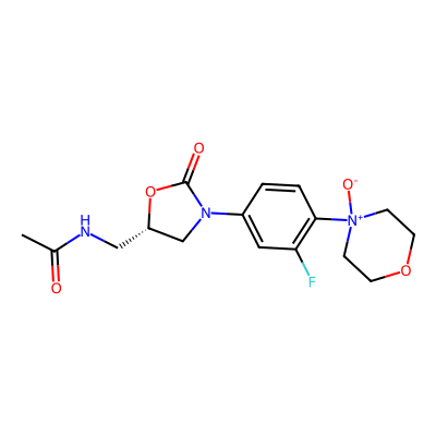 Chemical structure of Linezolid N-Oxide