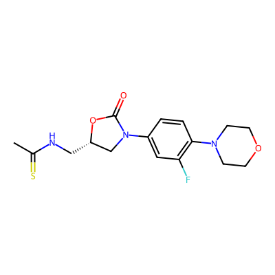 Chemical structure of Linezolid USP Related Compound B