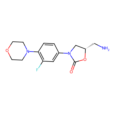 Chemical structure of Linezolid USP Related Compound C