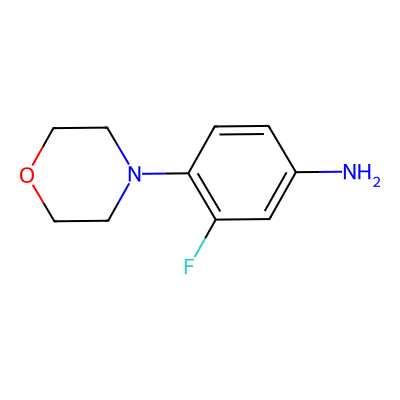 Chemical structure of Linezolid Amine Impurity