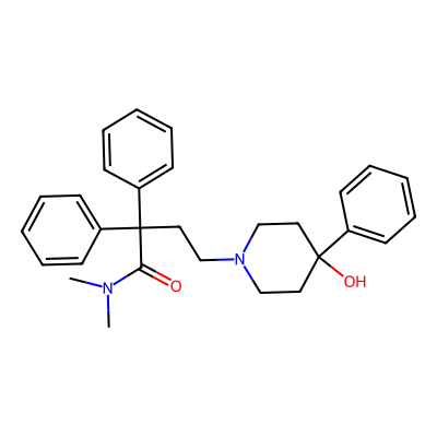 Chemical structure of Loperamide Impurity D