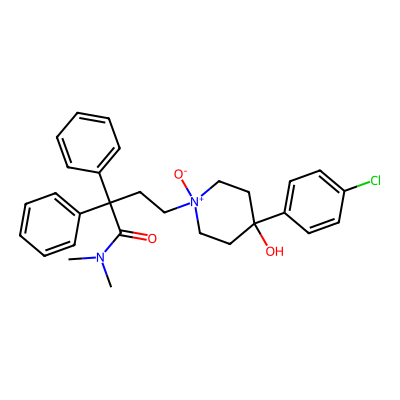 Chemical structure of Loperamide N-Oxide
