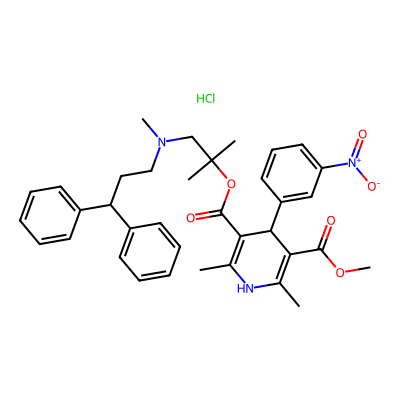 Chemical structure of Lercanidipine Hydrochloride