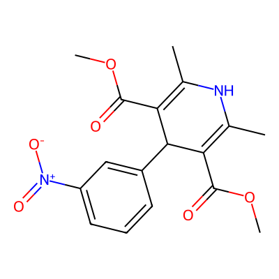 Chemical structure of Lercanidipine Dimethyl Ester Impurity