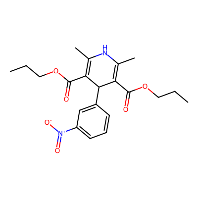 Chemical structure of Lercanidipine Impurity B