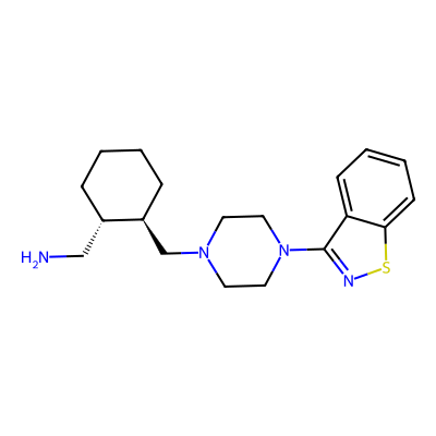 Chemical structure of Lurasidone Impurity 1