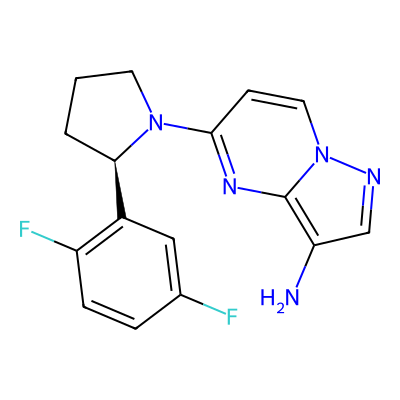 Chemical structure of Larotrectinib Impurity 8
