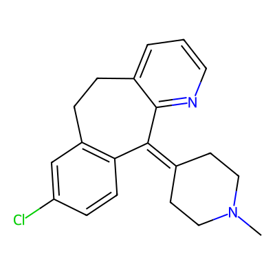 Chemical structure of Loratadine USP Related Compound B