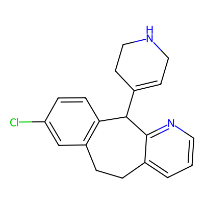 Chemical structure of Desloratadine EP Impurity B