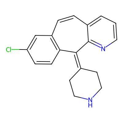 Chemical structure of Dehydro Desloratadine