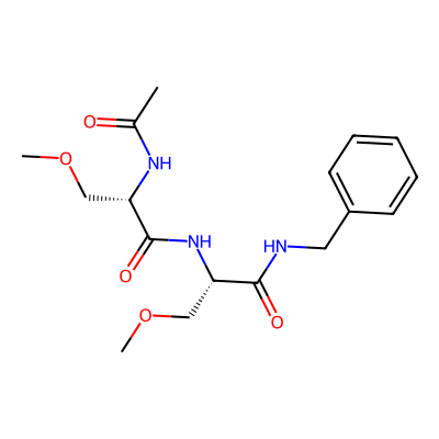 Chemical structure of Lacosamide EP Impurity H