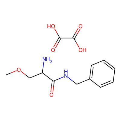 Chemical structure of Lacosamide USP Related Compound D