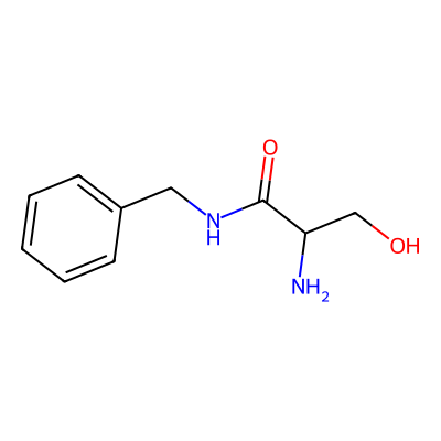Chemical structure of Lacosamide EP Impurity E