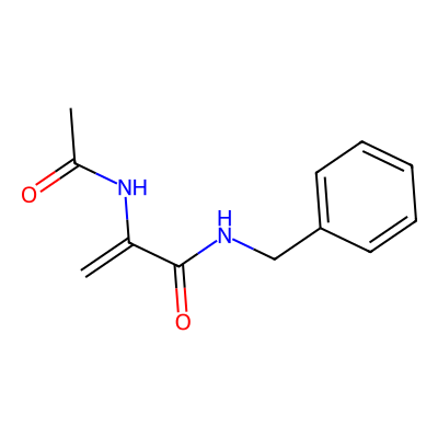 Chemical structure of Lacosamide Impurity K