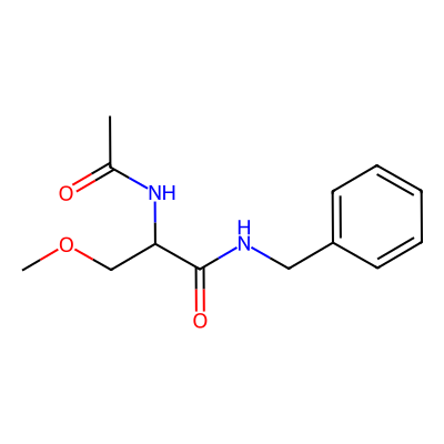 Chemical structure of Lacosamide EP Impurity A
