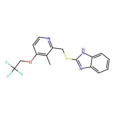 Chemical structure of Lansoprazole EP Impurity C