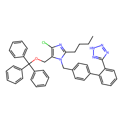 Chemical structure of Losartan EP Impurity I