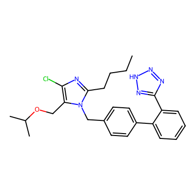 Chemical structure of Losartan EP Impurity F
