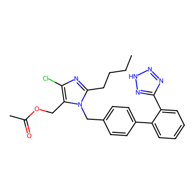 Chemical structure of Losartan EP Impurity J