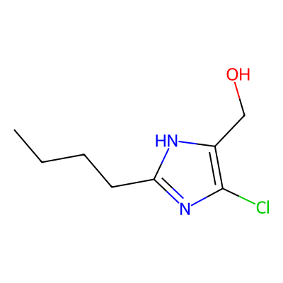 Chemical structure of Losartan EP Impurity A