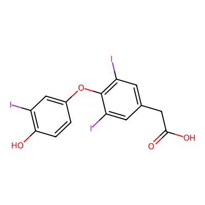 Chemical structure of Liothyronine EP Impurity C