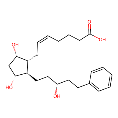 Chemical structure of Latanoprost Impurity E
