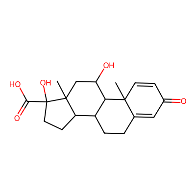 Chemical structure of Loteprednol Impurity 1
