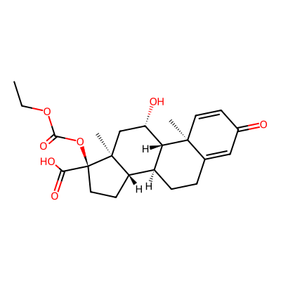 Chemical structure of Loteprednol Impurity 2