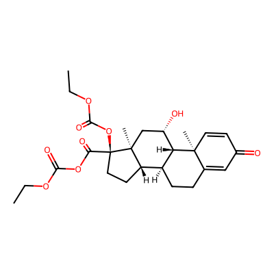 Chemical structure of Loteprednol Impurity 4