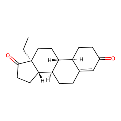 Chemical structure of Levonorgestrel Impurity L