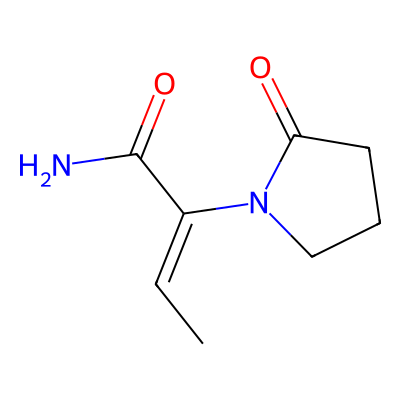 Chemical structure of Levetiracetam EP Impurity B