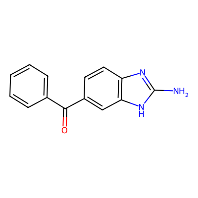 Chemical structure of Mebendazole Impurity A