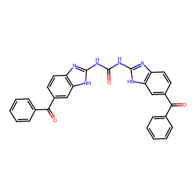 Chemical structure of Mebendazole Impurity G