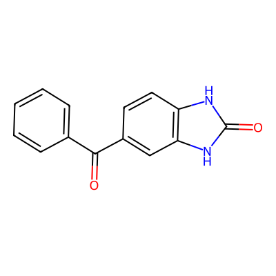 Chemical structure of Mebendazole Impurity B (Freebase)
